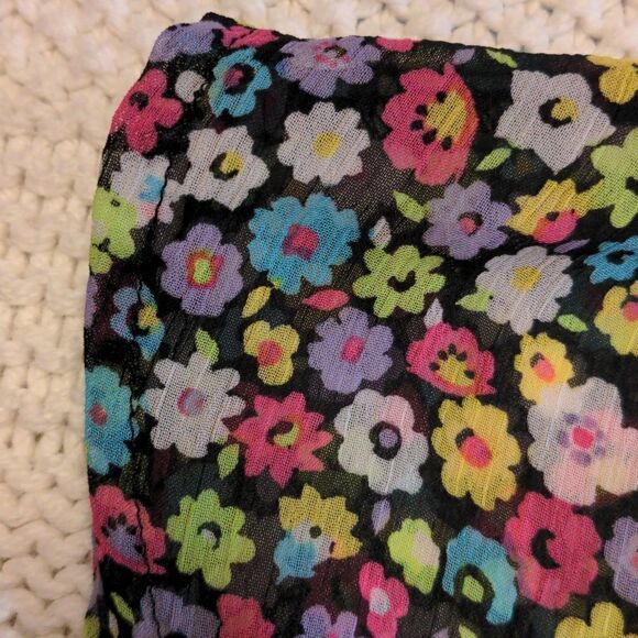 Y2K Retro Besties  floral  kids top - Picture 5 of 7